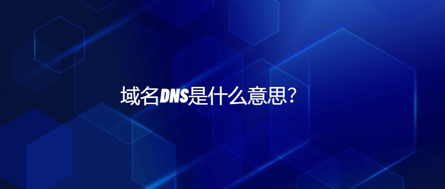 什么是域名DNS?