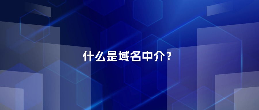什么是域名中介？