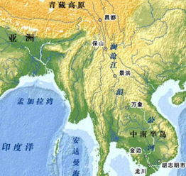 老挝湄公河的地理特征