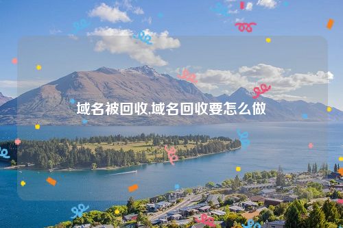 域名被回收,域名回收要怎么做