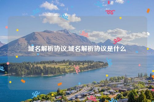 域名解析协议,域名解析协议是什么